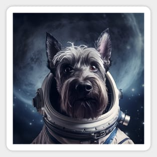 Astro Dog - Scottish Terrier Magnet